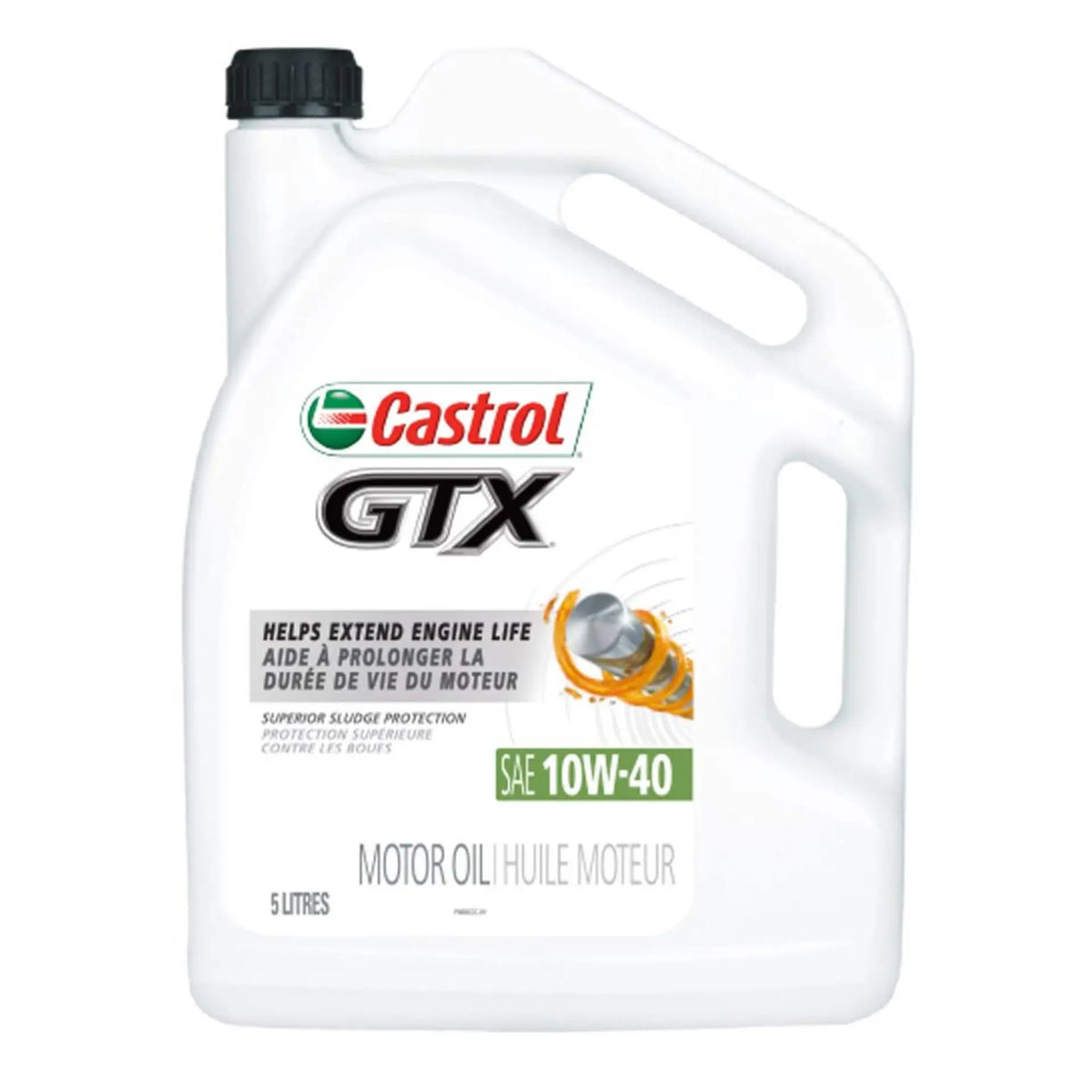 Huile moteur Castrol GTX ultraclean 10W-40 – 5 L