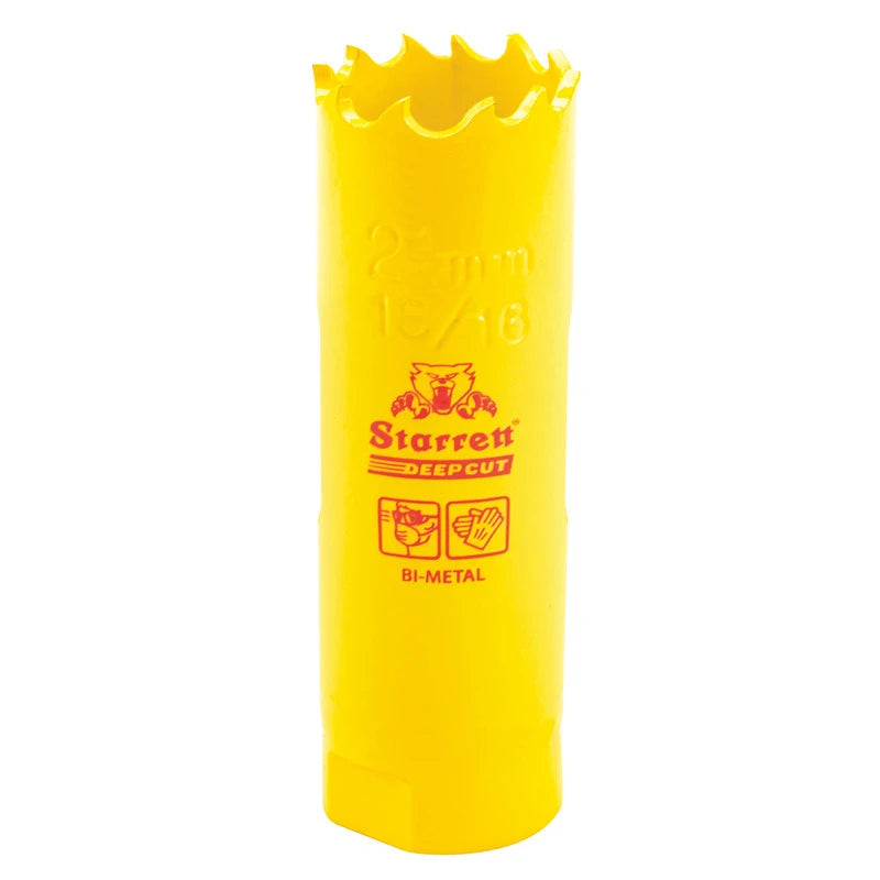 Scie cloche bimétal à coupe profonde Starrett DCH1036-G, 13/16 po (21 mm)