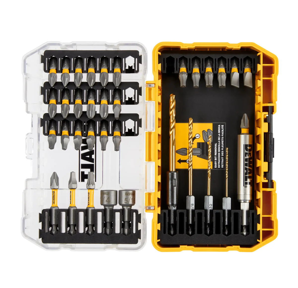Jeu d'embouts de vissage DeWalt MAXFIT, 35 pièces, coffret ToughCase+