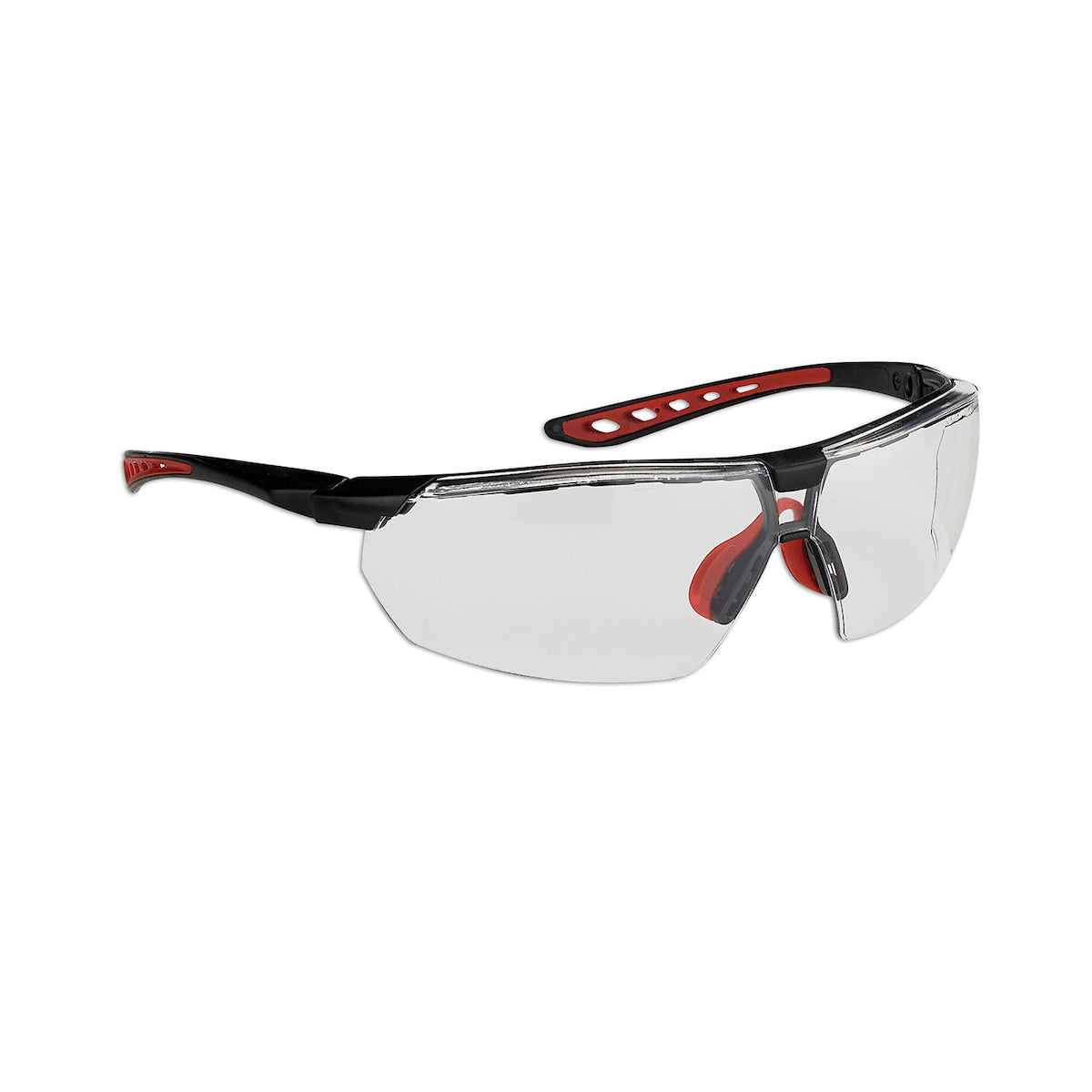 Lunettes de sécurité semi-cerclées Dynamic EP810-IO, monture noire, Verre intérieur/extérieur