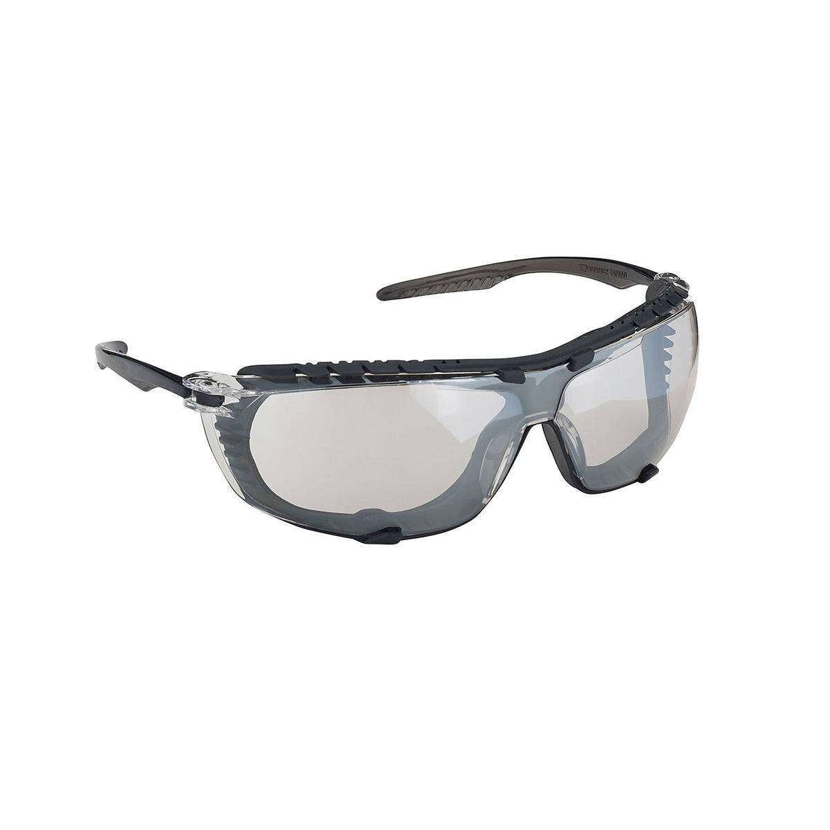 Lunettes de sécurité sans monture à mousse Dynamic EP950I/O, verres intérieur/extérieur, monture transparente