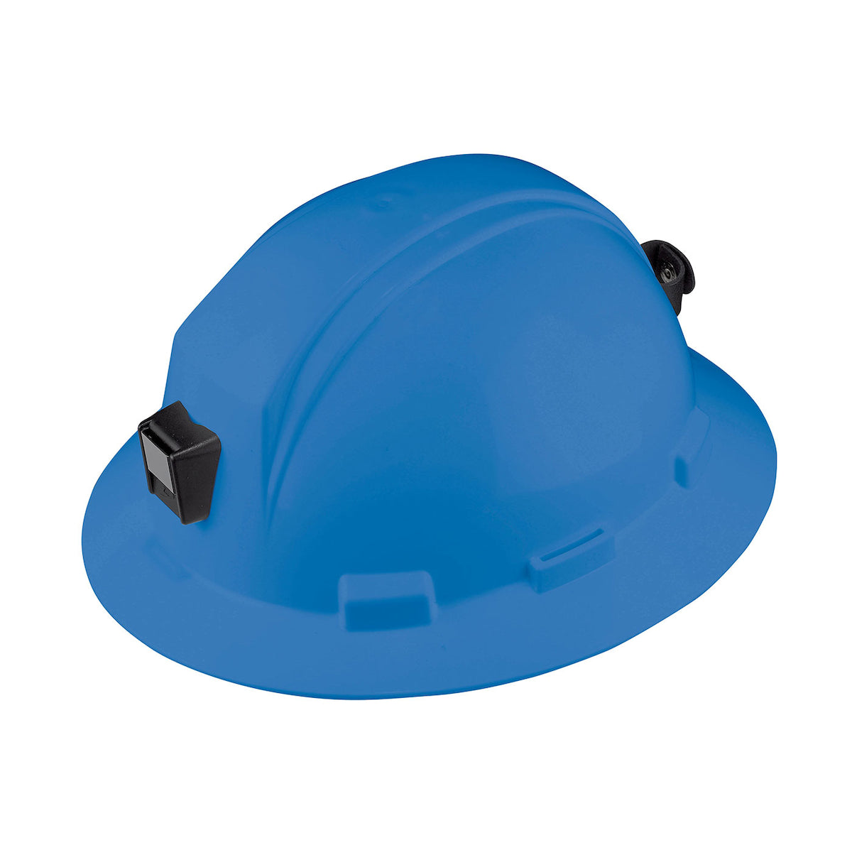 Casque de chantier à bord complet avec support de lampe frontale HP641R-MLB-07, bleu ciel, PIP