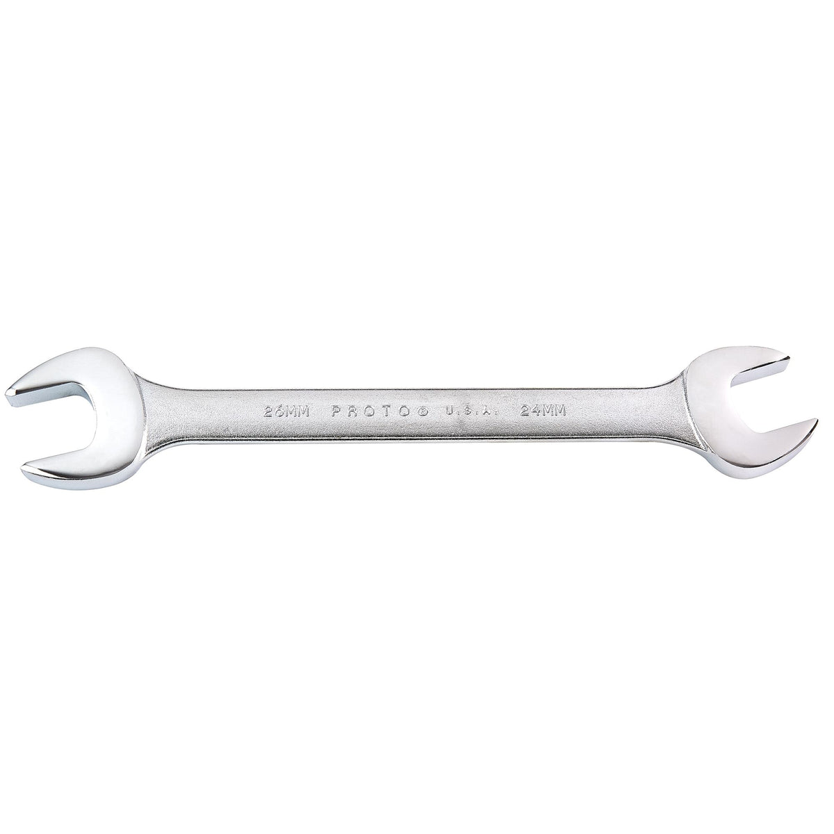 Clé à fourche double Proto J32426, 24 x 26 mm, finition satinée