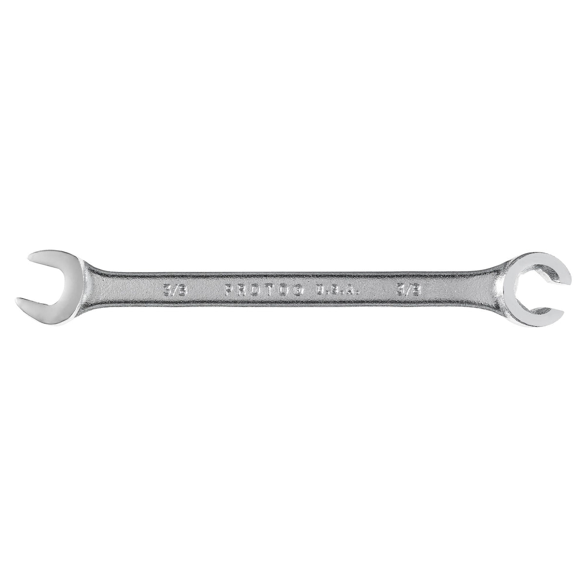 Clé mixte pour écrous évasés à 6 pans, finition satinée Proto J3751, 3/8 po