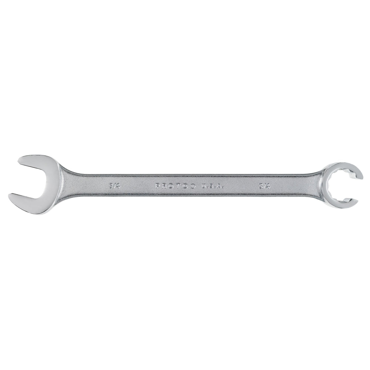 Clé mixte pour écrous évasés Proto J3757T, 3/4 po, 12 pans, finition satinée