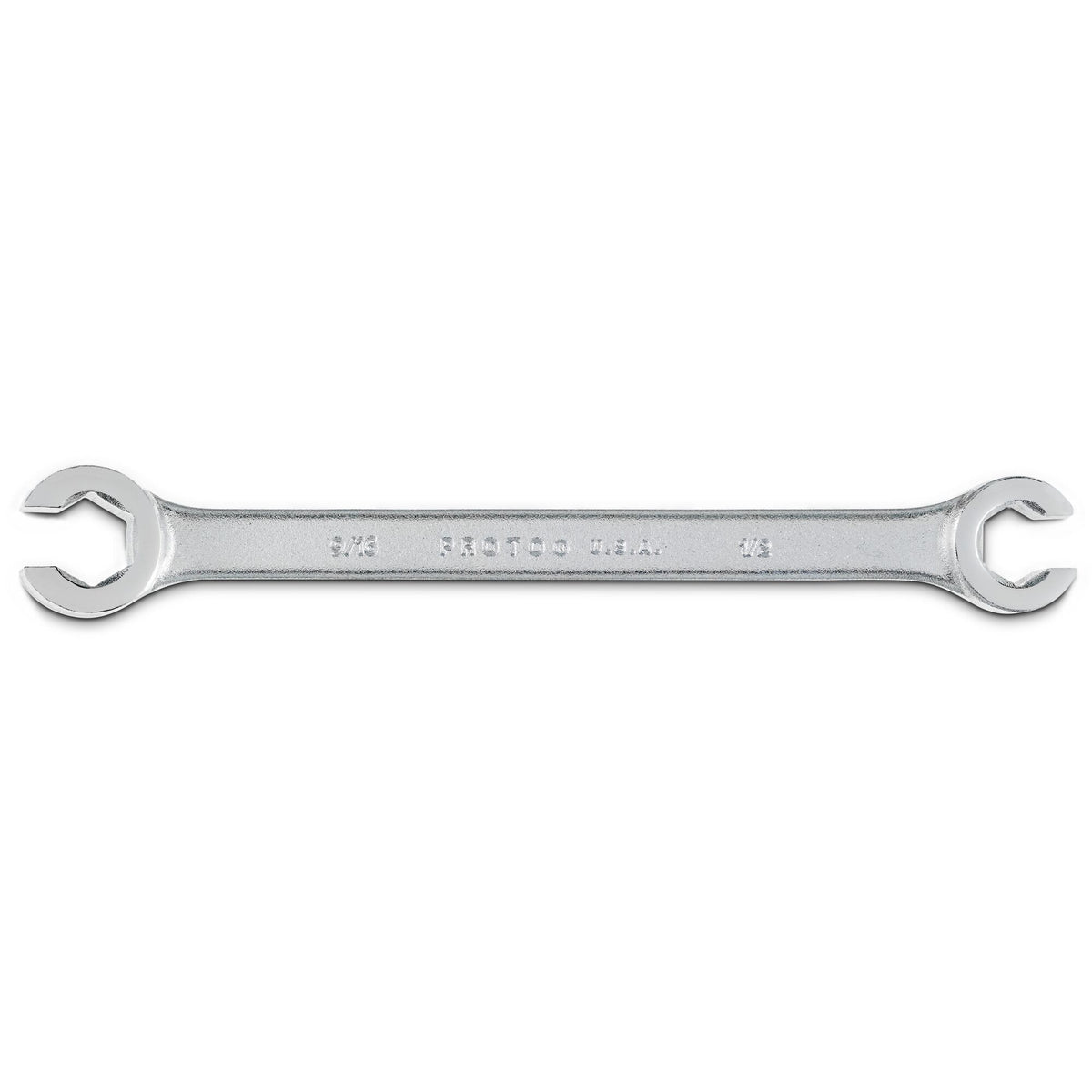 Clé à tuyauter double 6 pans Proto J3768, 1/2 x 9/16 po, satinée