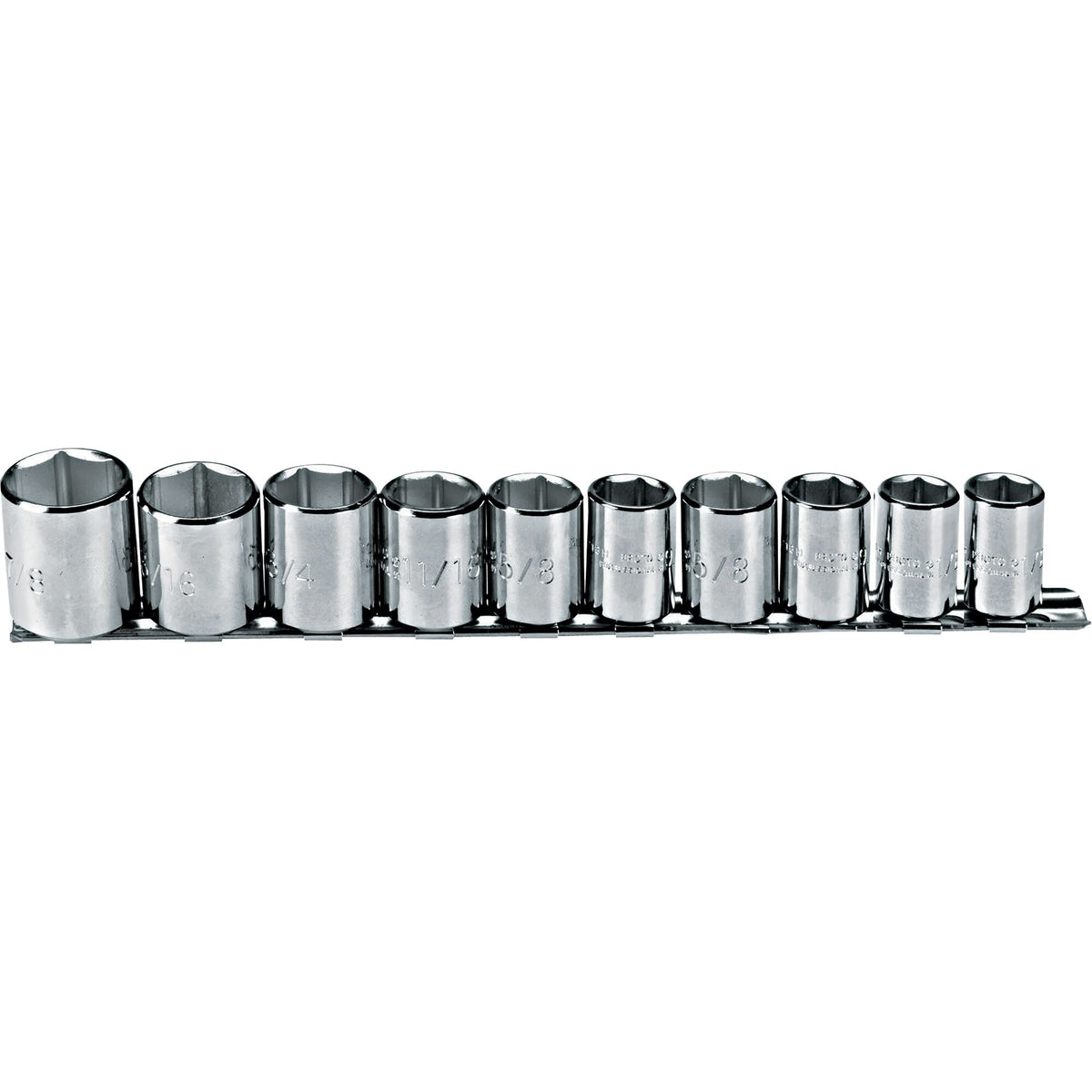 Jeu de douilles à 6 pans Proto J52122, entraînement 3/8 po, 10 pièces