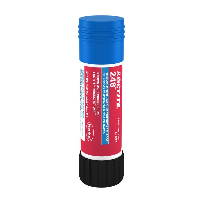 Frein-filet en bâton Loctite 248, moyenne résistance, bleu, 9 g