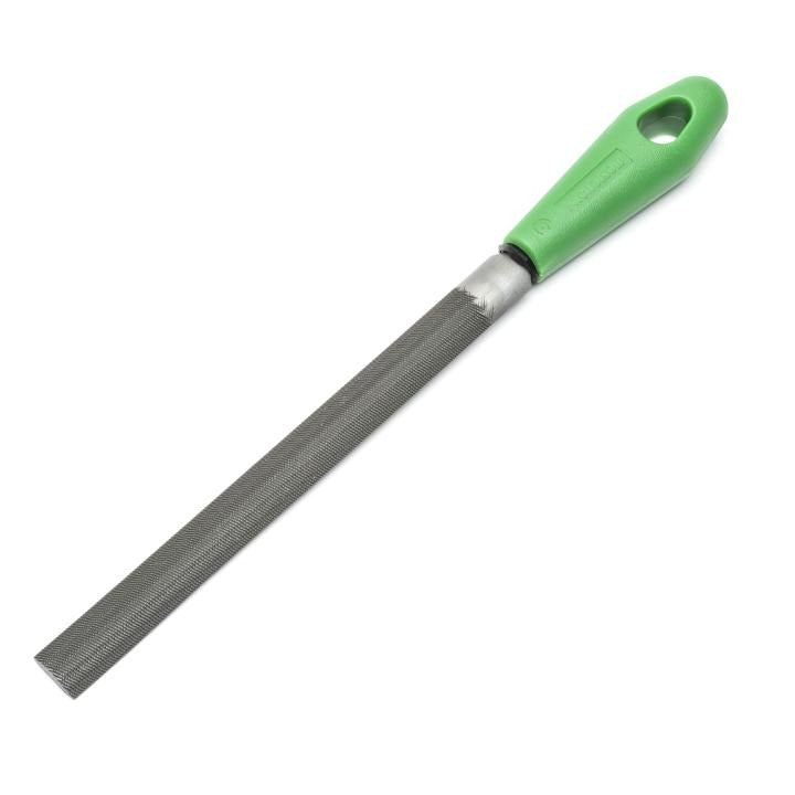Lime demi-ronde Crescent Nicholson 21745N de 8 po, taille bâtarde, double taille, avec manche