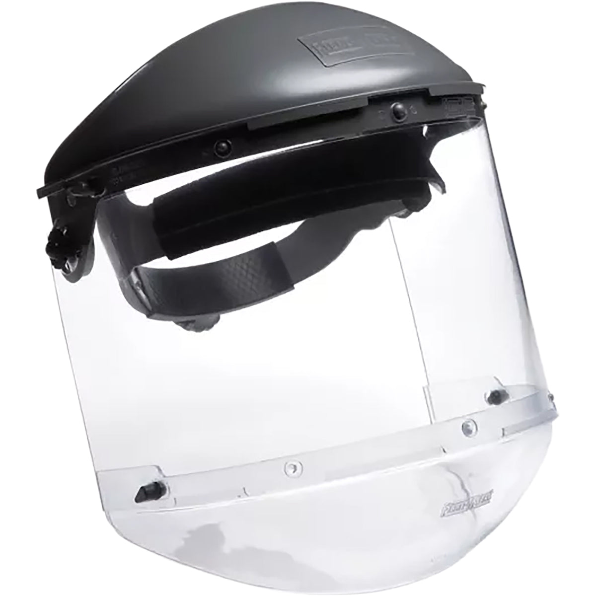 Ensemble écran facial FM400DCCLC, couronne et protège-menton de 4 po, polypropionate transparent, Fibre-Metal