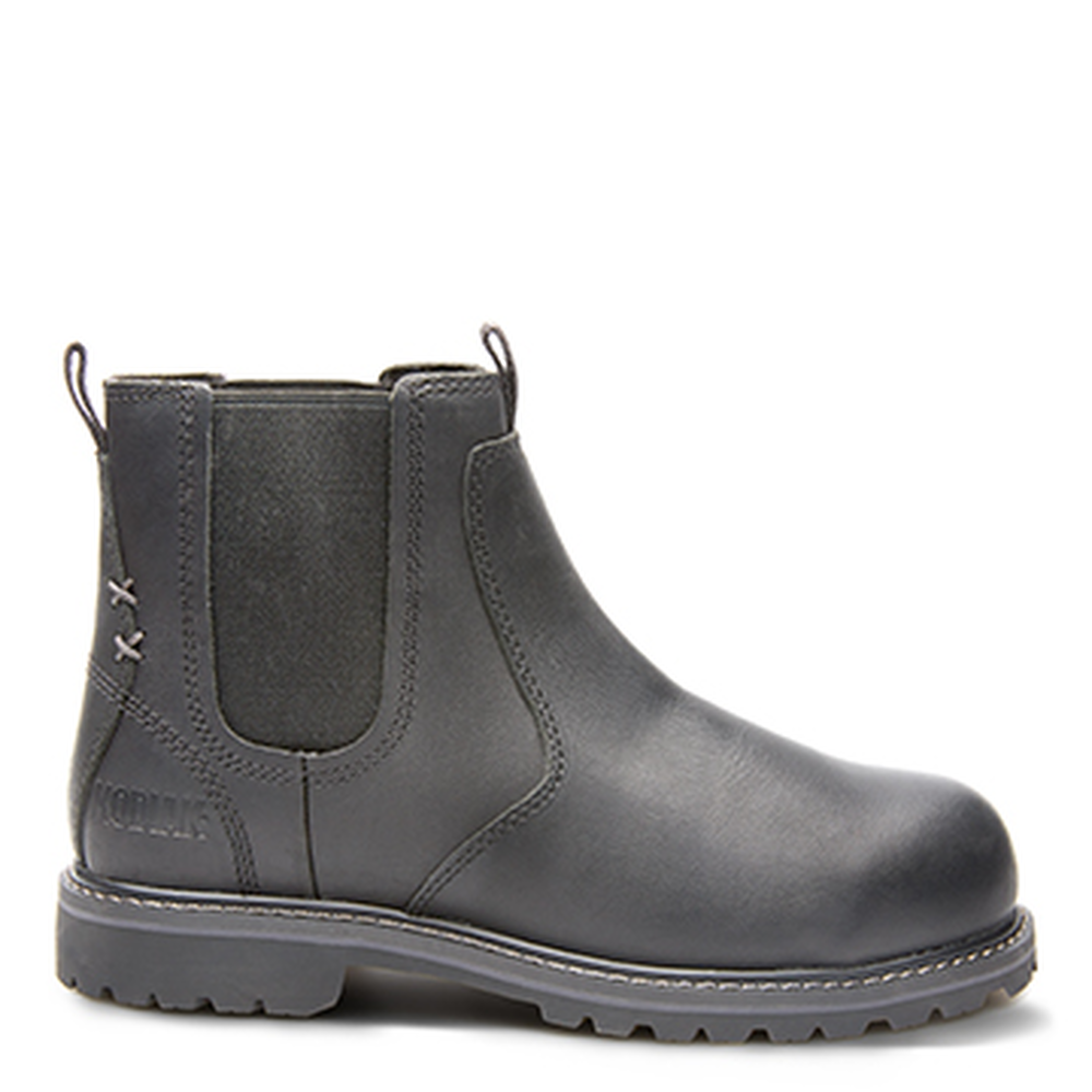 Botte de travail Chelsea pour femme Kodiak K4TDBK, embout et plaque composites