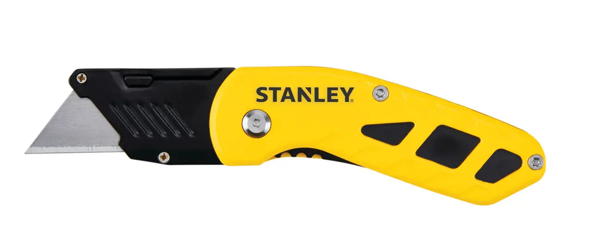 Couteau utilitaire pliant compact à lame fixe Stanley