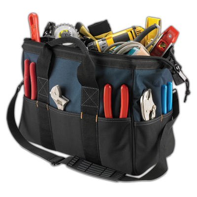 Sac à outils Kuny's SW-797 Bigmouth®, 22 poches, 16 po