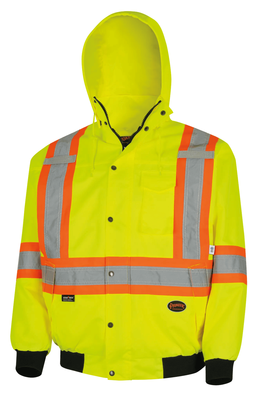 Blouson 7 en 1 5023, jaune-vert, Pioneer