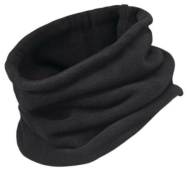 Cache-cou 3-en-1 en micropolaire Pioneer 5504, noir, taille unique, à cordon