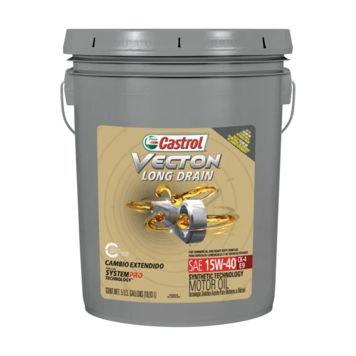 Huile Diesel castrol vecton 15W-40 CK-4