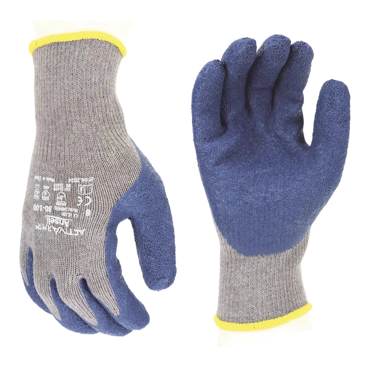 Gants Enduits Latex Ansell ActivArmr 80-100 – Gants de Travail