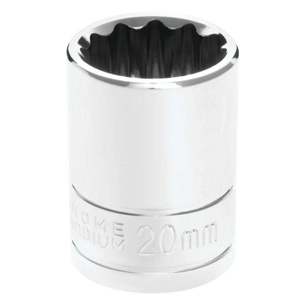 Douille Performance Tool W32820, entraînement 1/2 po, 20 mm, 12 pans