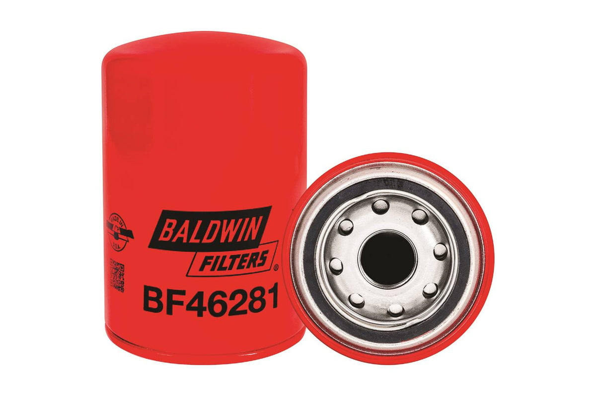Filtre à carburant à visser Baldwin BF46281, filetage 1-14, diamètre ext. 3-23/32 po x 5-23/32 po, 1 pièce