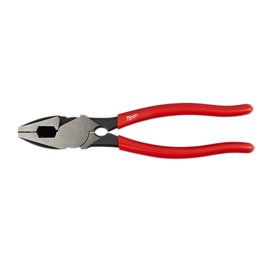 Pince de type électricien à fort effet de levier Milwaukee 48-22-6503, 9 po, avec nettoyeur de filetage