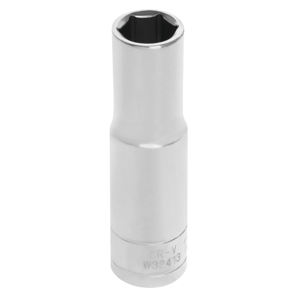 Douille profonde 6 pans Performance Tool W32413, 13 mm, entraînement 1/2 po