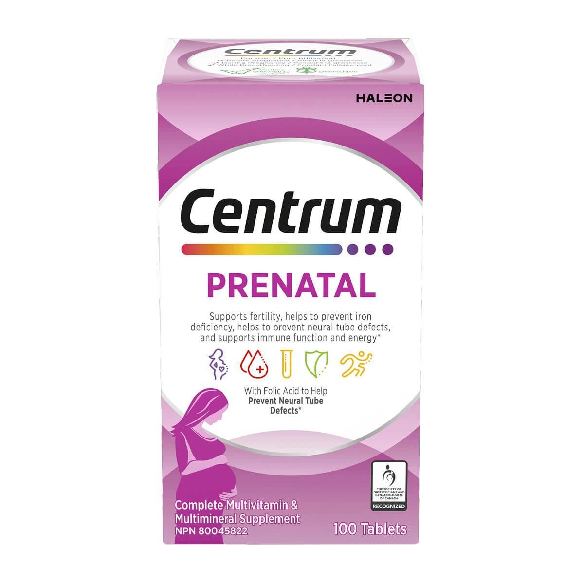 Vitamine prénatale Centrum