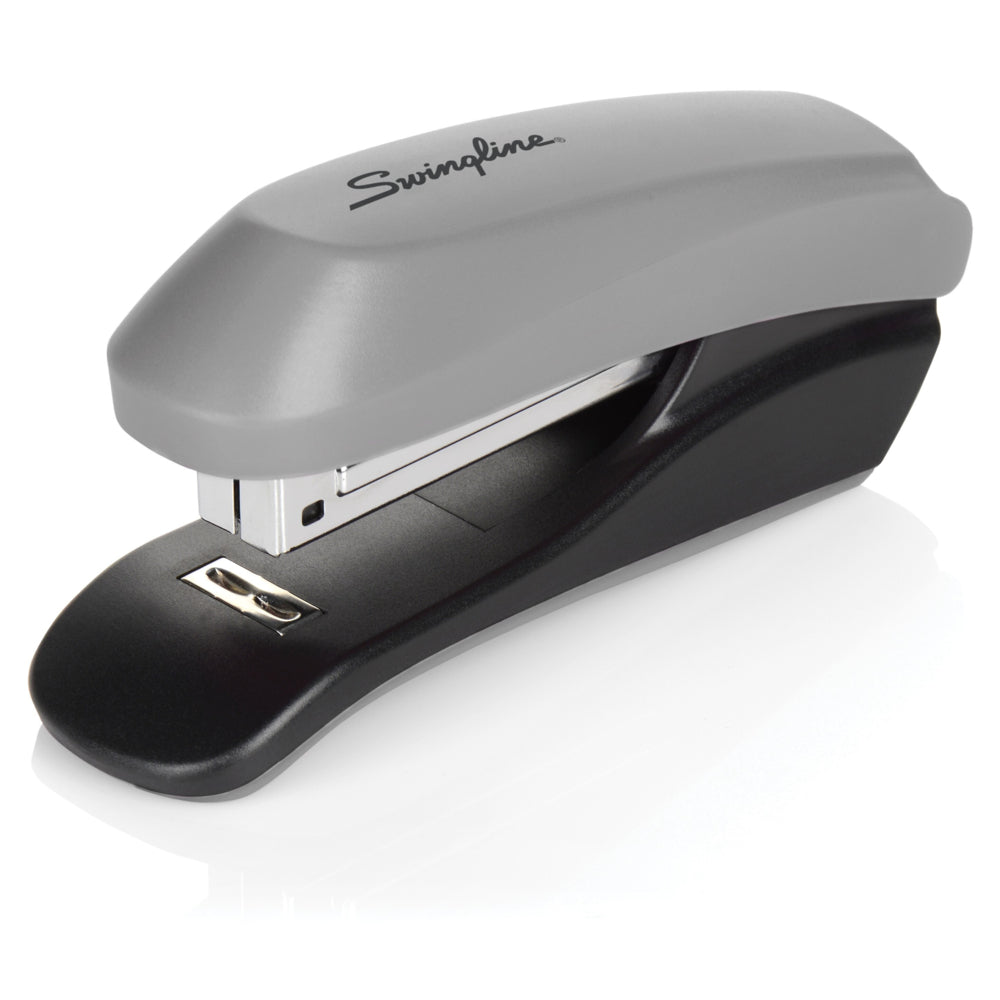 Agrafeuse compacte Swingline, gris et noir, 15 feuilles, avec dégrafeuse