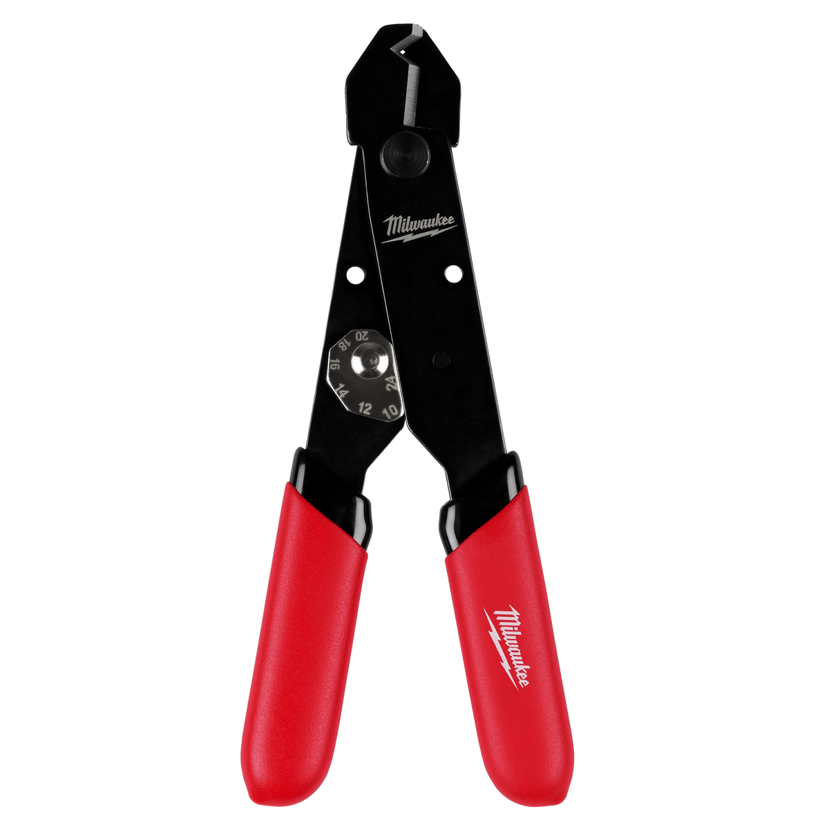 Pince à dénuder et couper compacte réglable Milwaukee 48-22-3040, 10-24 AWG