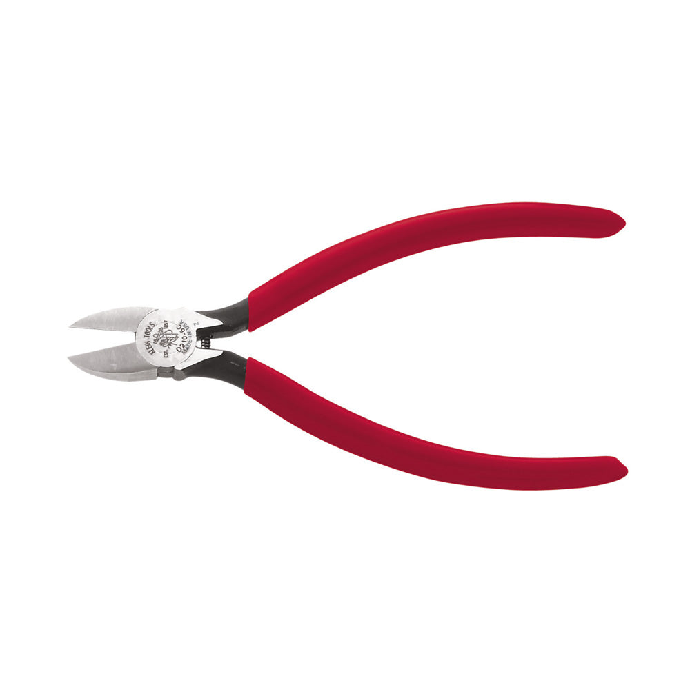 Pince coupante diagonale semi-affleurante à ressort Klein D210-6C, 6 po