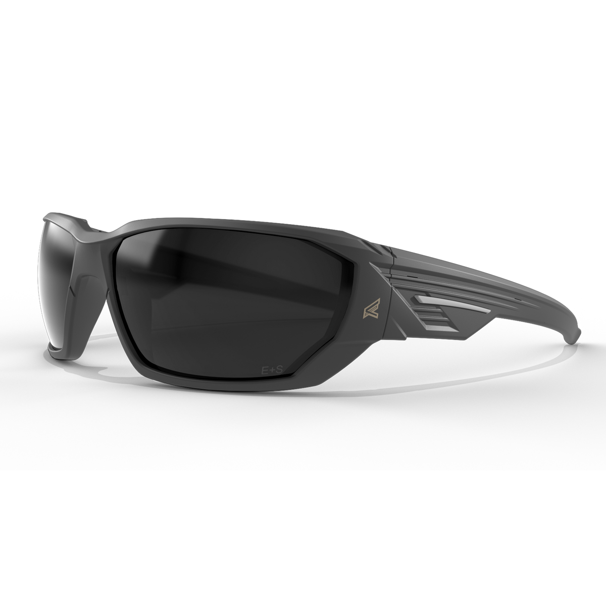 Lunettes de sécurité enveloppantes Edge Eyewear XD416VS, monture noire, verre fumé antibuée
