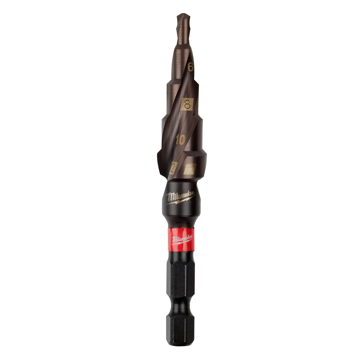 Foret étagé métrique SHOCKWAVE Impact Duty Milwaukee 48-89-9262, 4-12 mm