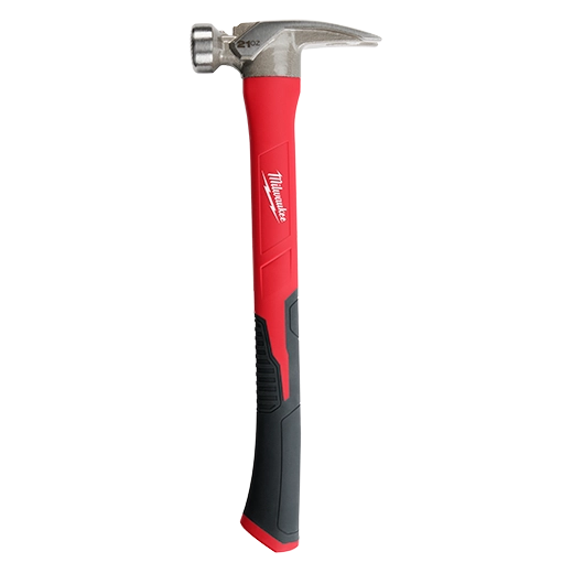 Marteau Milwaukee 48-22-9320, face quadrillée 21 oz, manche poly/fibre de verre
