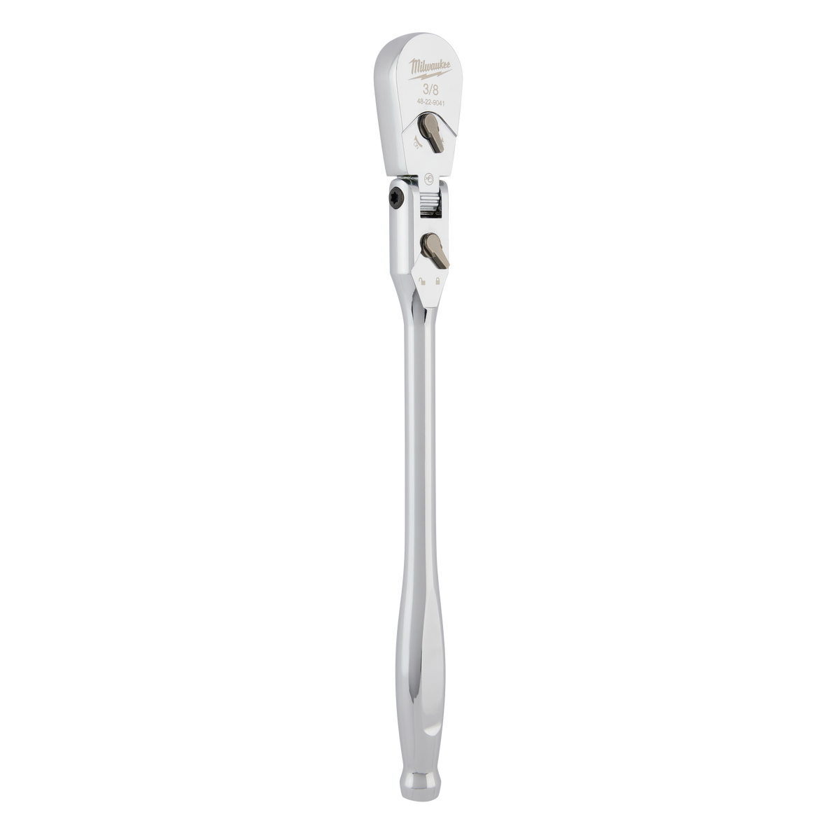 Cliquet à tête articulée Milwaukee 48-22-9041, entraînement 3/8 po (10 mm), longueur 12 po (305 mm)