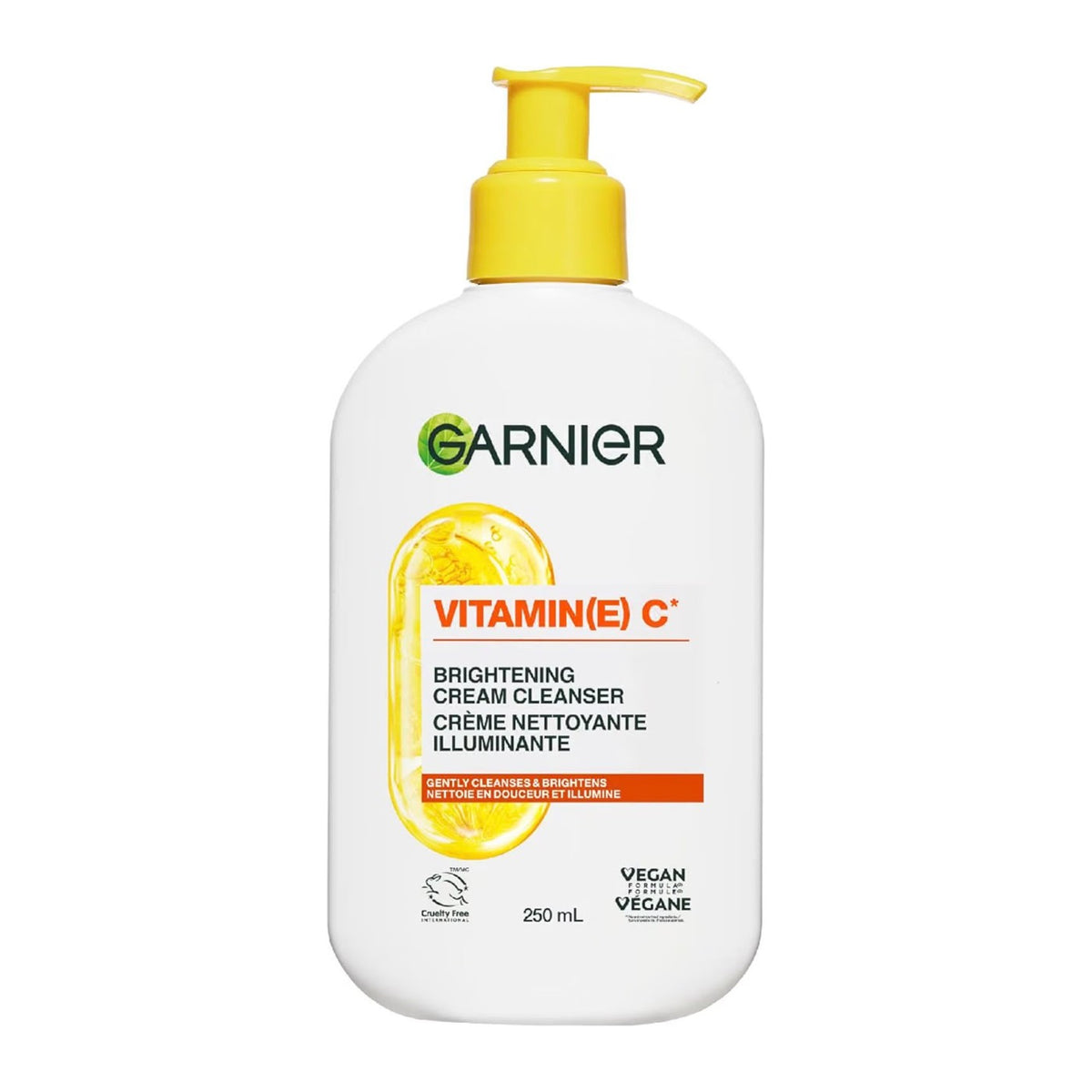 Crème nettoyante illuminante Garnier Vitamine C 250 ml
