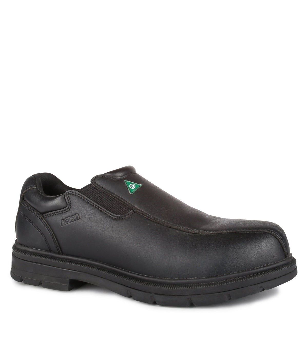 Chaussure de travail à enfiler Acton A9116-11 Roosevelt, embout en acier, noire