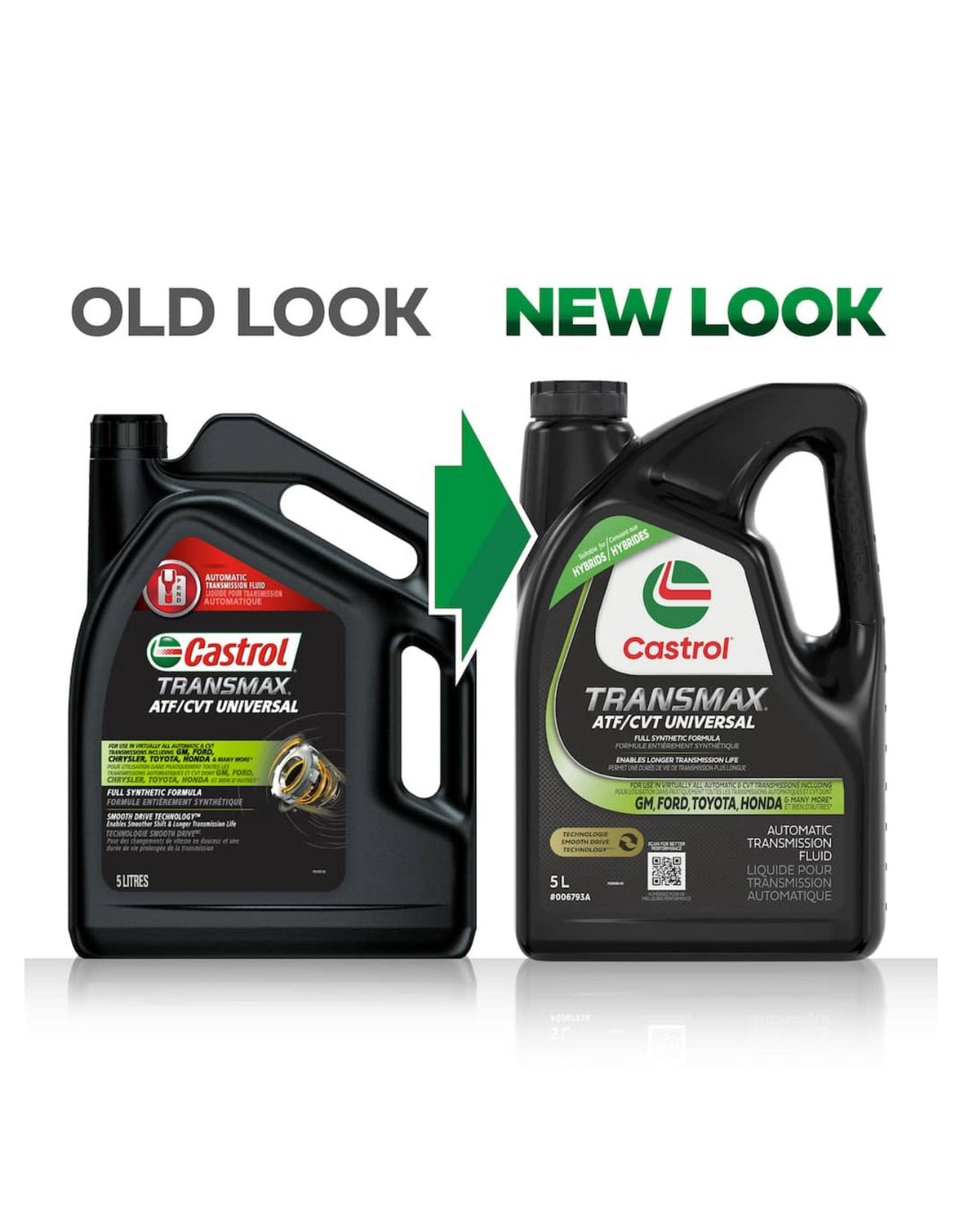 Liquide de transmission Castrol Transmax ATF/CVT universel – 5 L