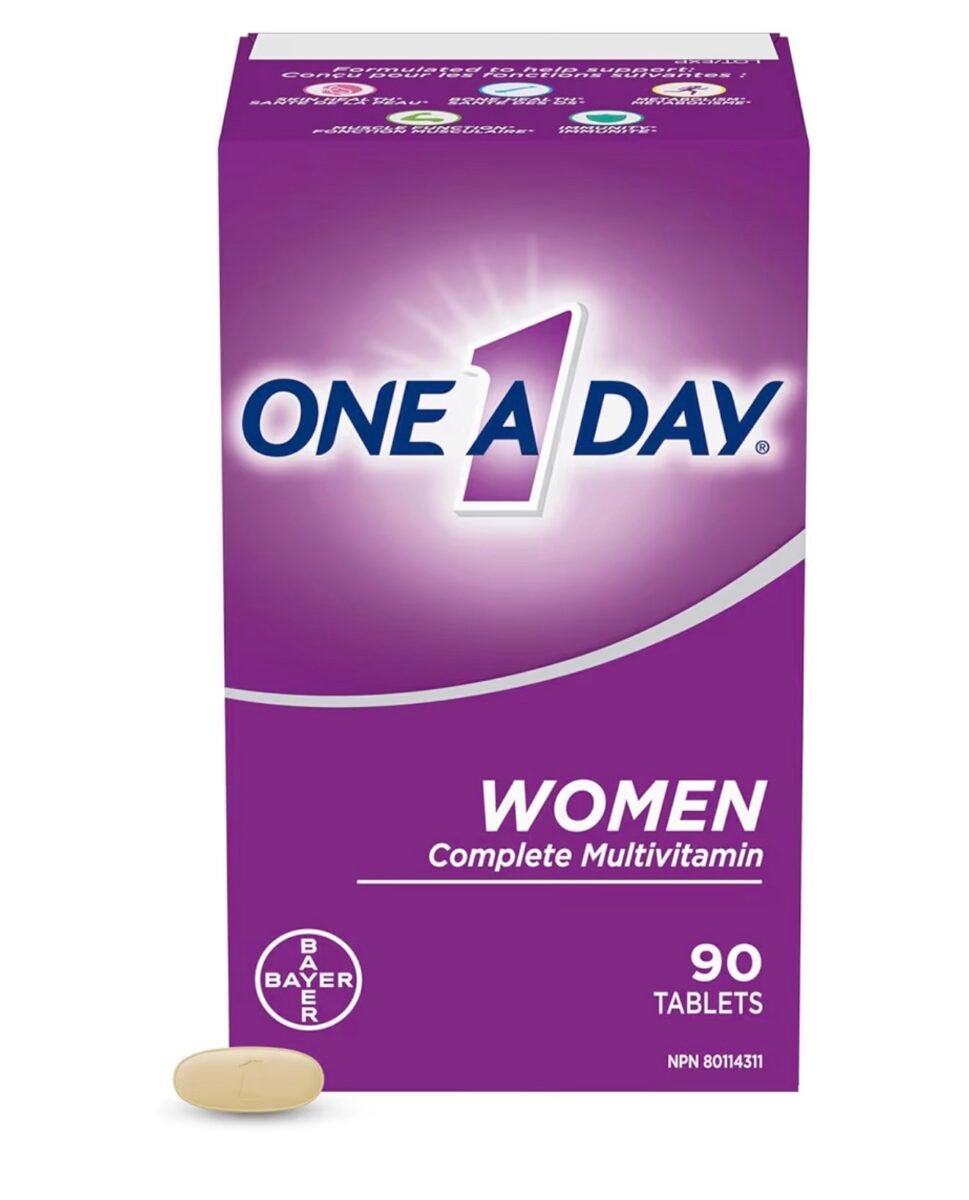 Flacon de multivitamines One A Day pour femmes, 90 comprimés