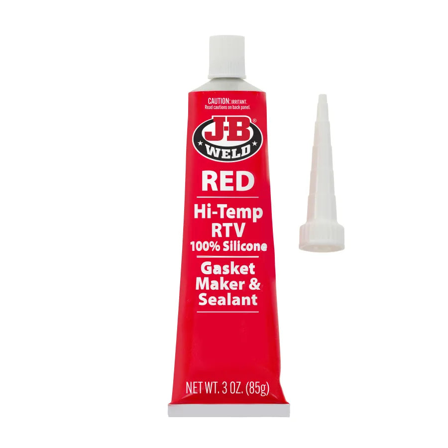 Joint silicone RTV rouge haute température J-B Weld 31314, tube de 3 oz (85 g)