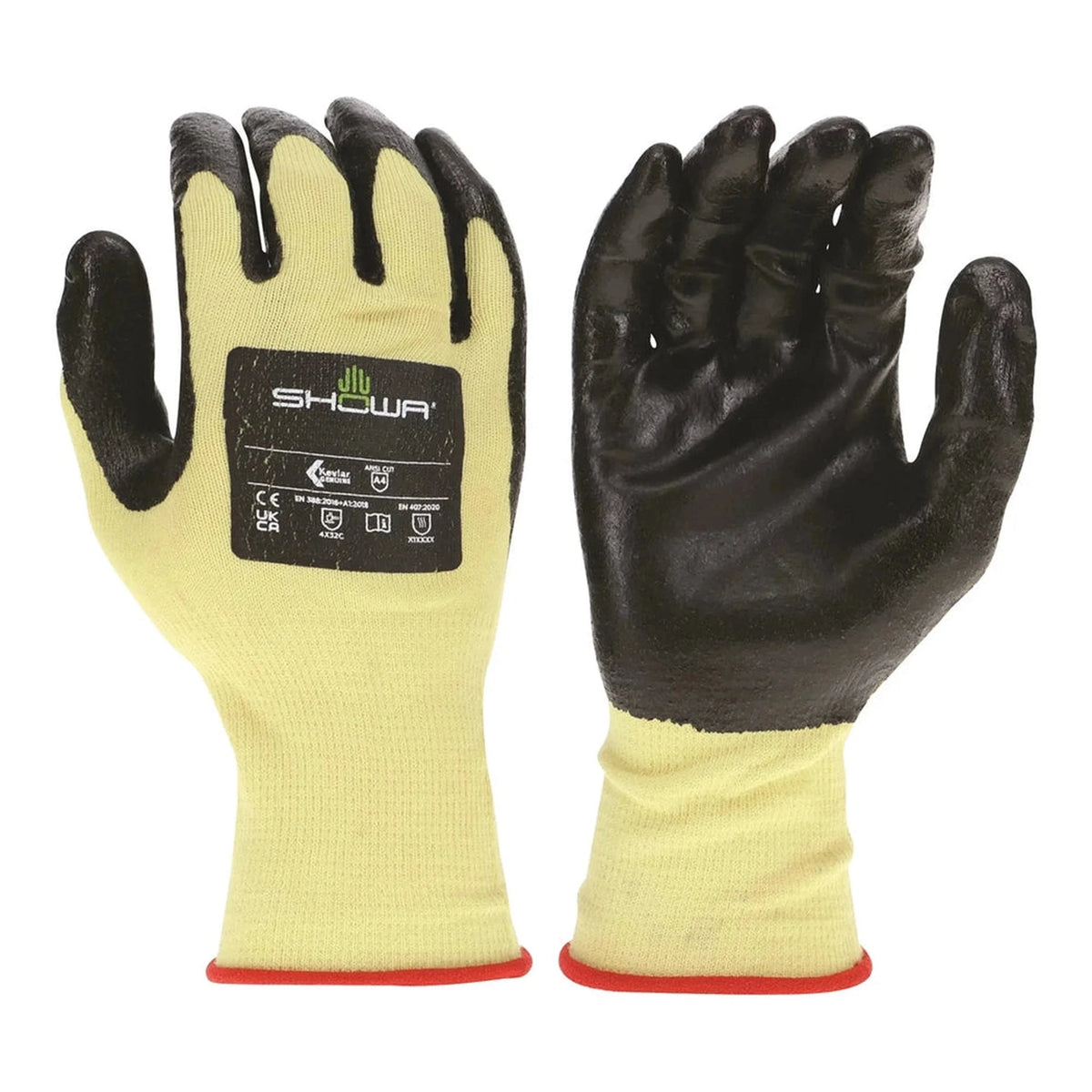 Gants Enduits Anti-Coupure Showa 4561 – Kevlar® Nitrile