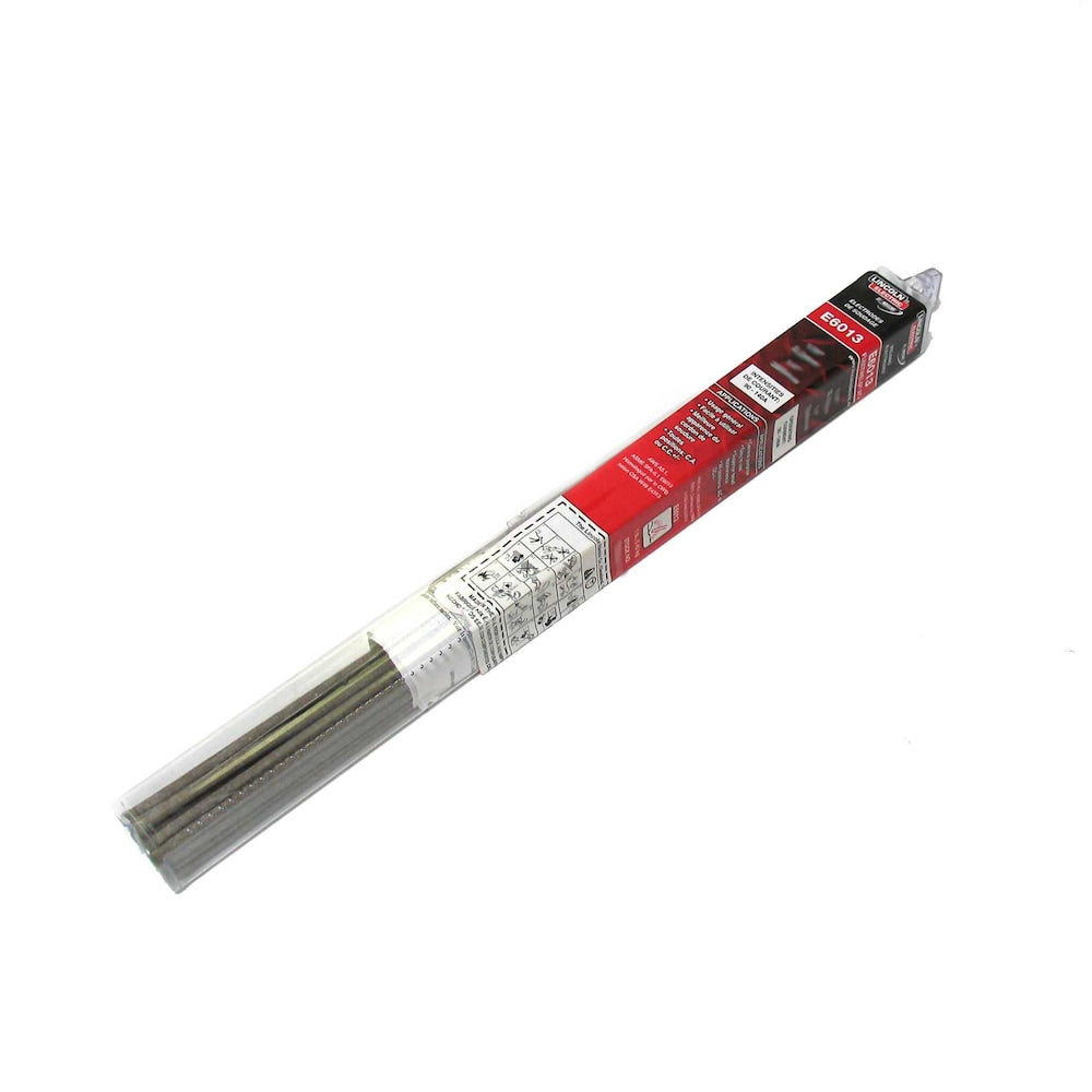 Électrodes enrobées Lincoln Electric Fleetweld 37 ED029897 E6013, 1,6 mm x 254 mm (1/16 x 10 po), tube de 1 lb