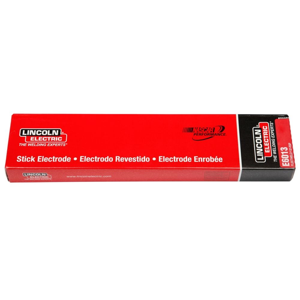 Électrodes Lincoln Electric Fleetweld 37-RSP ED030564 E6013, 2,4 mm (3/32 po) x 300 mm, 5 lb