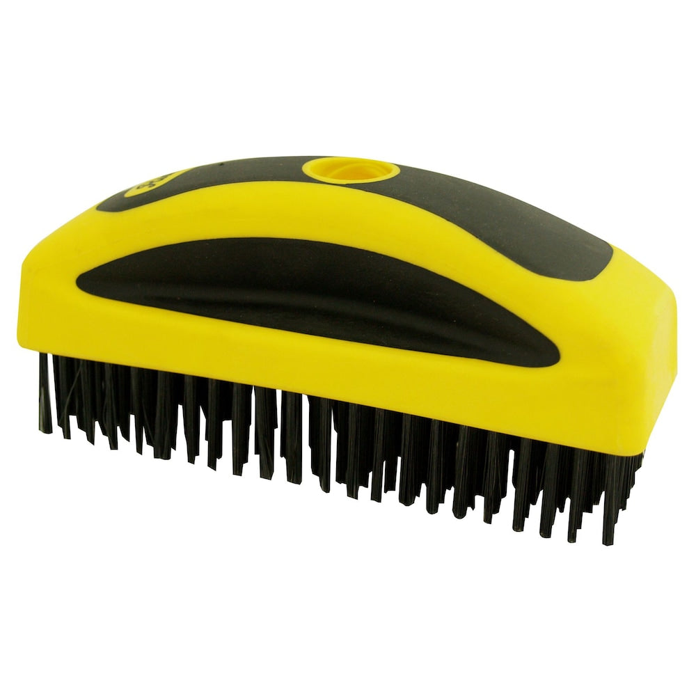 Brosse métallique A. Richard 03231 en acier à haute teneur en carbone, 8 x 22 rangées