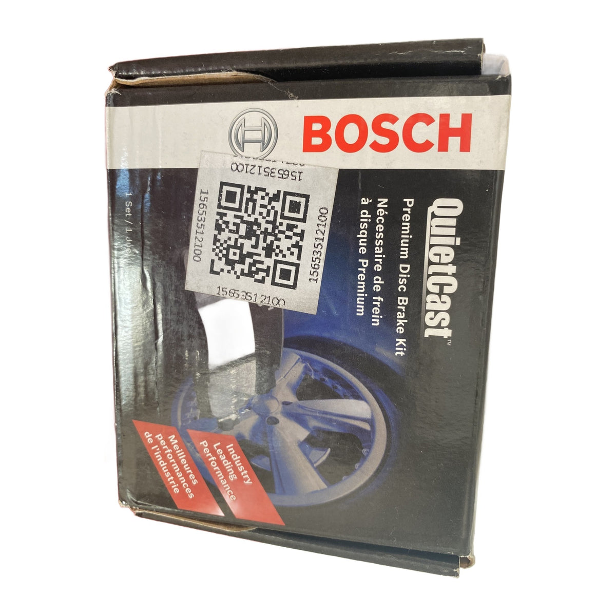 Boîte de plaquettes de frein Bosch BP1099 sur fond blanc