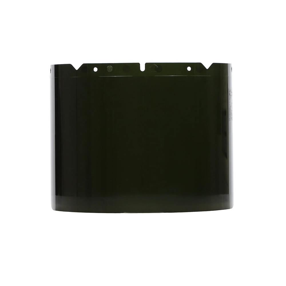 Visière moulée MSA 10246714 en polycarbonate, teinte 10 IR, 8 x 17 po, gris foncé