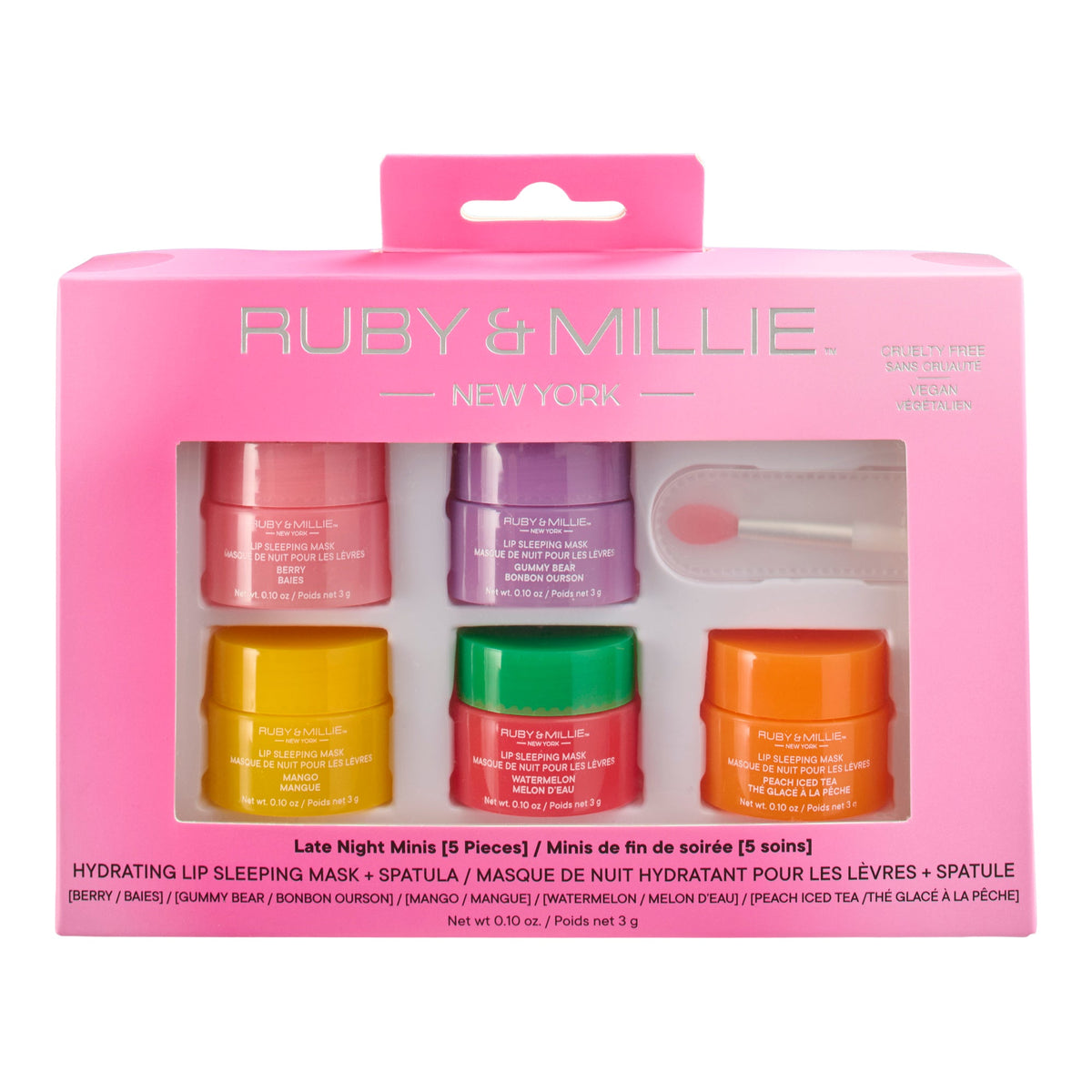 Masques pour les lèvres (lot de 5)