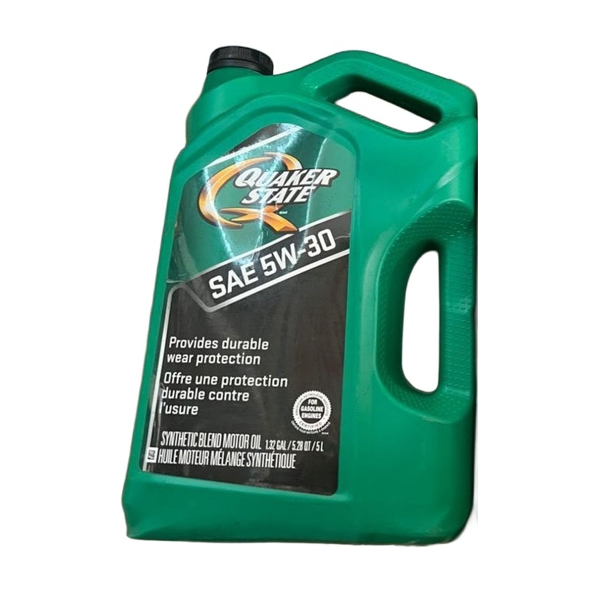 Huile moteur Quaker State 5W-30 mélange synthétique, 5 L