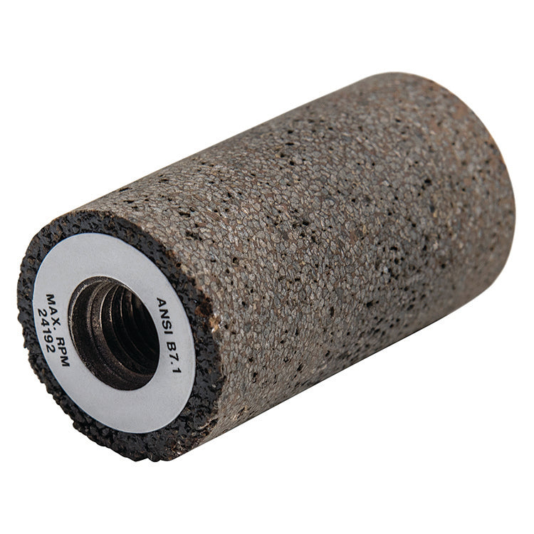 Meule cylindrique (plug) T18R Walter 12-C201, 1-1/2 x 3 po, filetage 5/8-11, grain 16