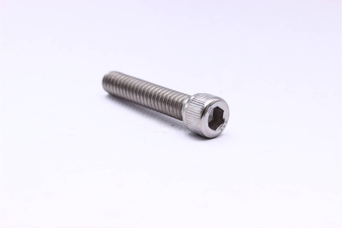 Vis à tête cylindrique à six pans creux, inox 18.8, 1/4-20 po, lot de 10