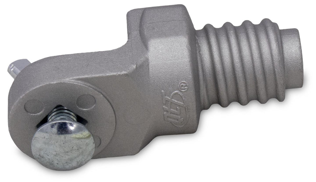 Adaptateur de truelle en aluminium Marshalltown 3748 pour sections de manche filetées