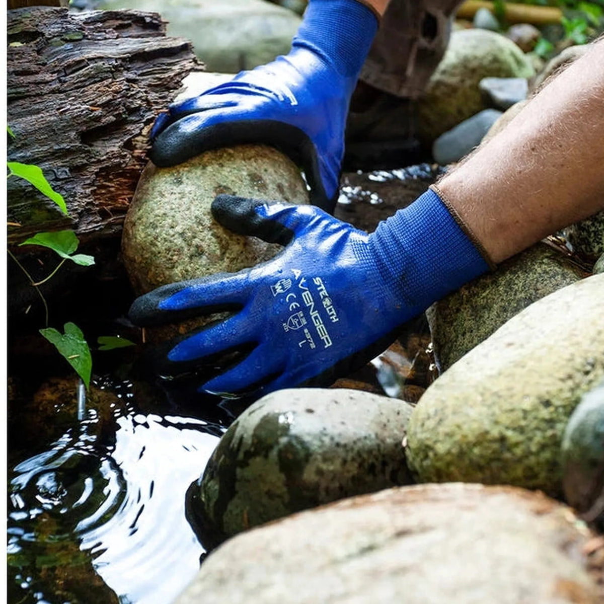 Gants enduits Watson Stealth Avenger – Adhérence Nitrile